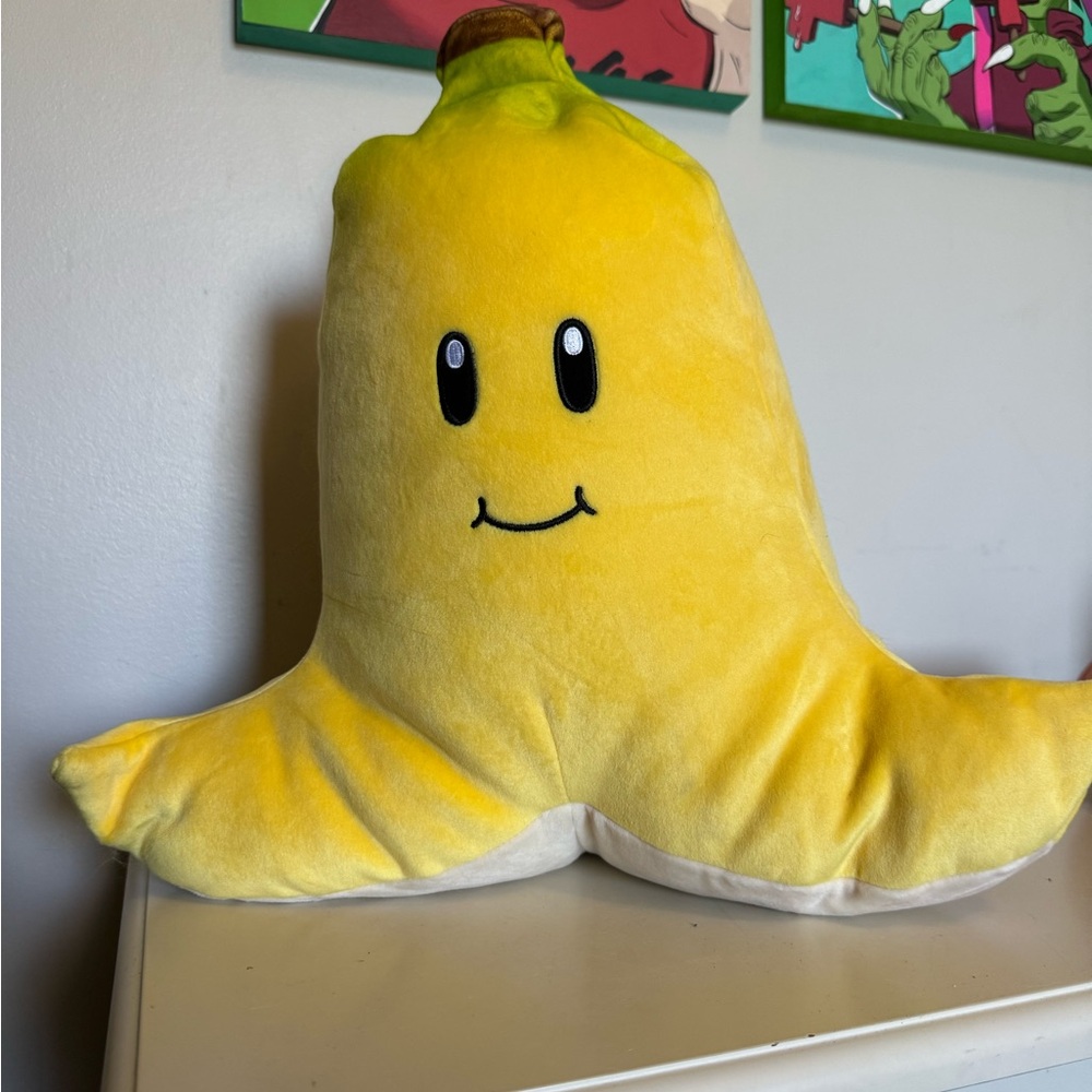 Mario Banana Peel Plush